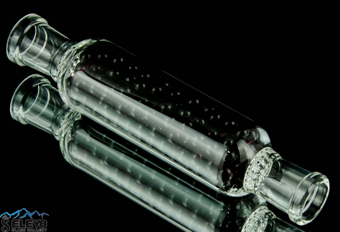 Black - All-Glass Vapor Tamer Cooling Device
