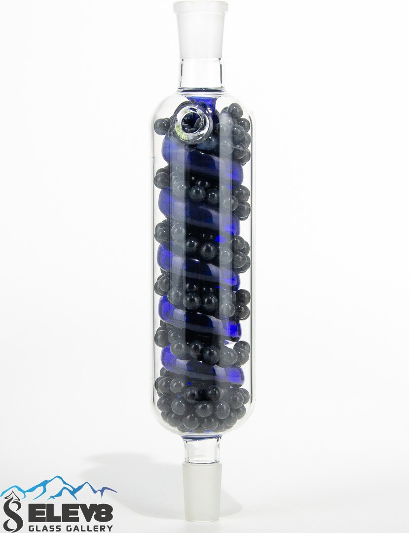 Green - Elev8 All-Glass Vapor Tamer Saturn Cooling Device