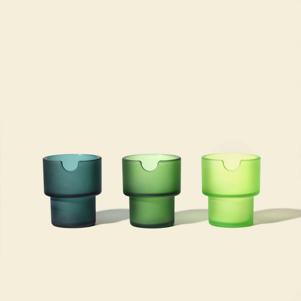 Flower Pot Ashtray Set