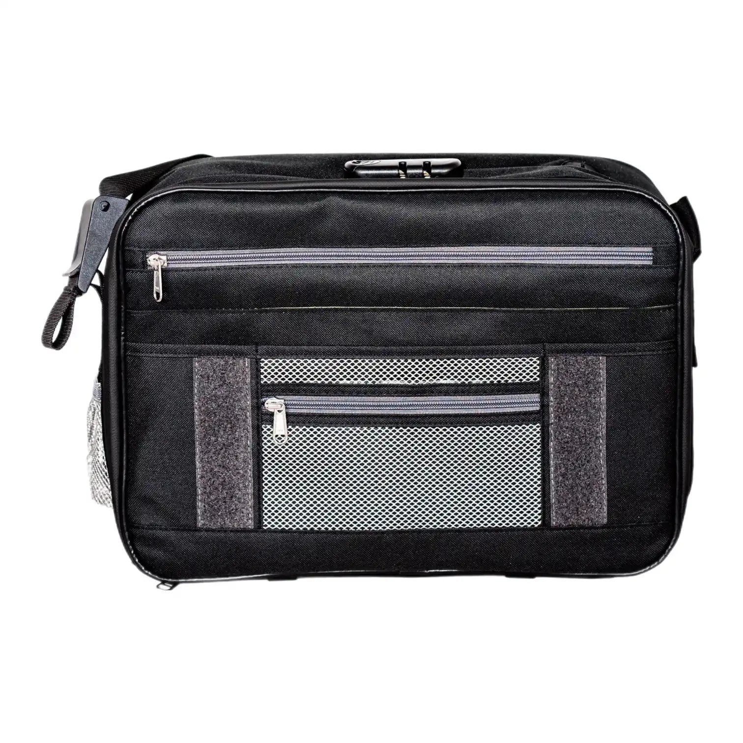 Black The RiNo Smell-Proof Messenger Bag