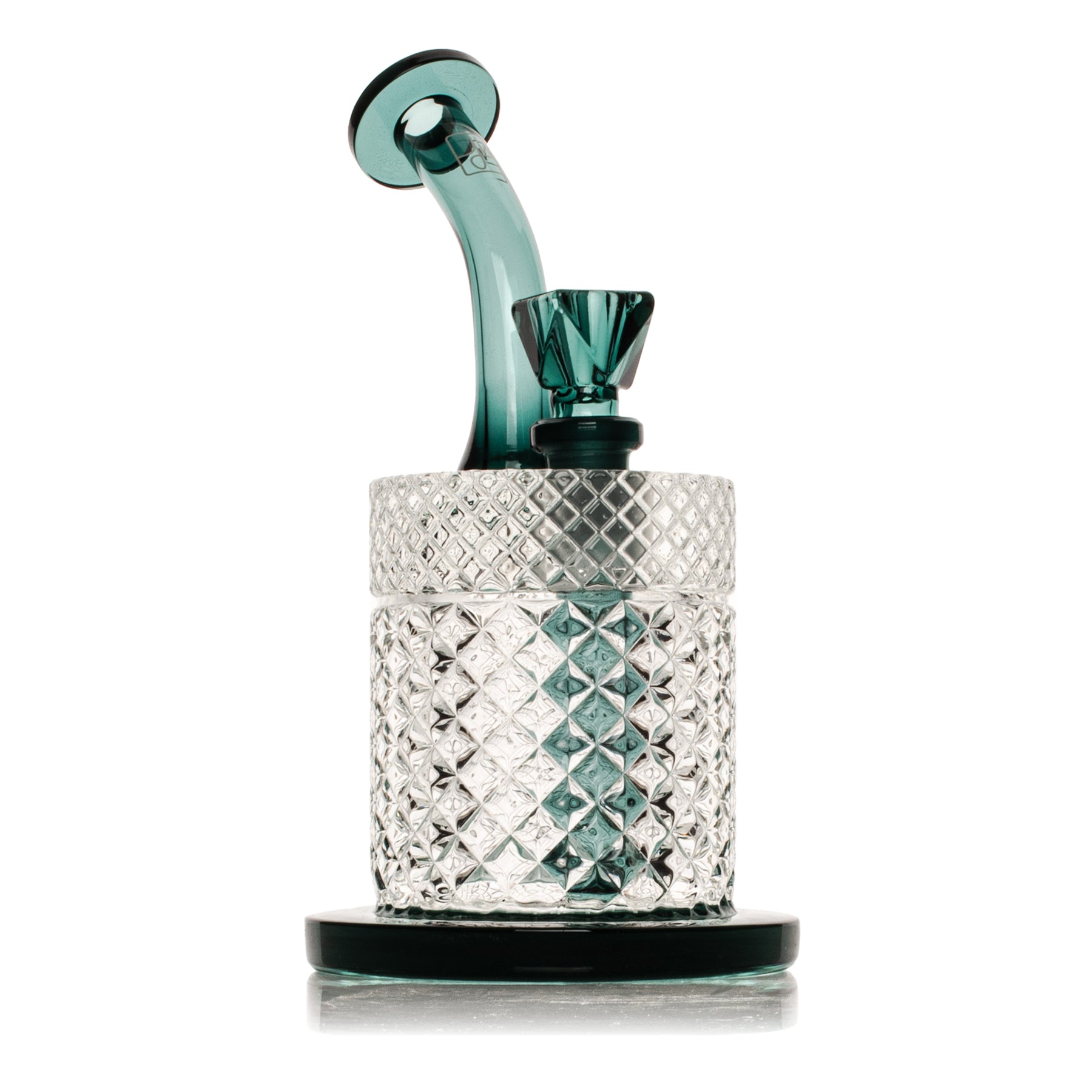 Teal - Twenties Collection Water Pipe
